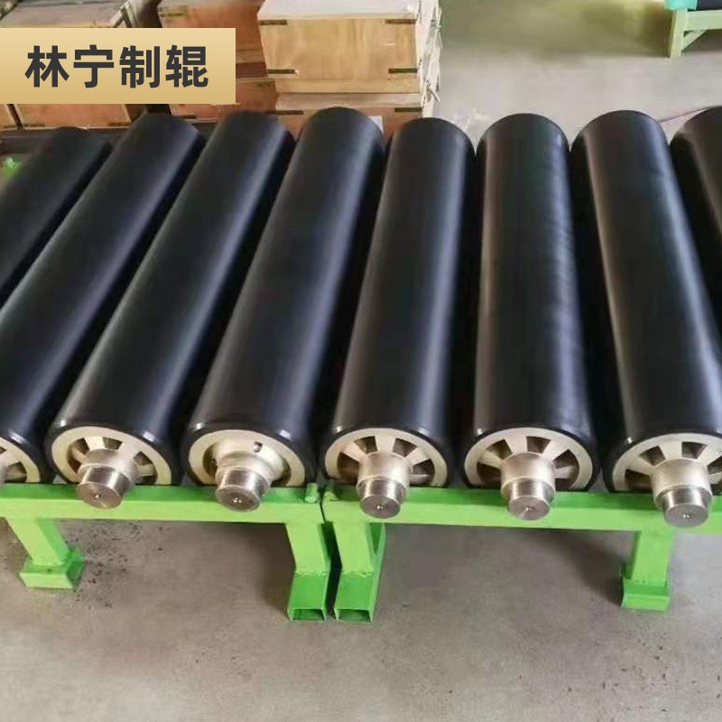 輸送機(jī)托輥滾筒清掃皮帶托輥螺旋清掃托輥螺旋拖輥源頭廠家